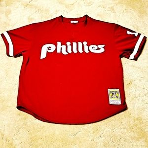 Mitchell and Ness Phildelphia Phillies baseball jersey